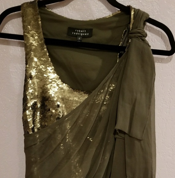 NWOT Robert Rodriguez Sequin Top - Picture 4 of 4
